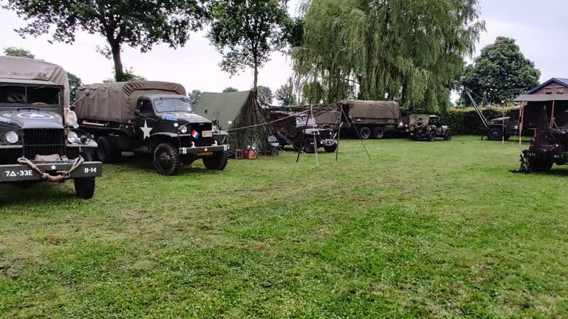 Museum Oorlog in de Peel organiseert open dag met militaire voertuigen uit Tweede Wereldoorlog