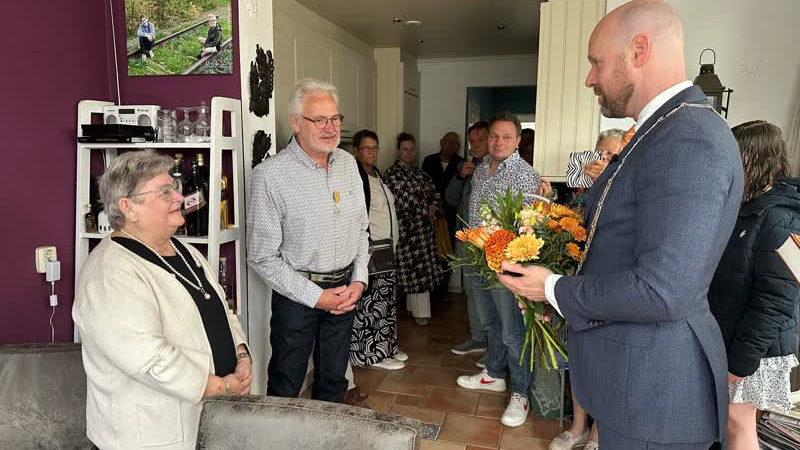 Wim van Hoof uit Melderslo benoemd Lid in de Orde van Oranje-Nassau