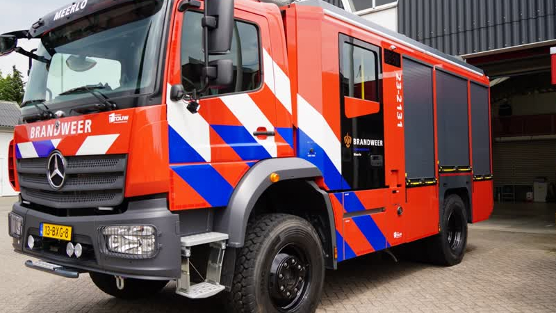Brand in woning in Swolgen