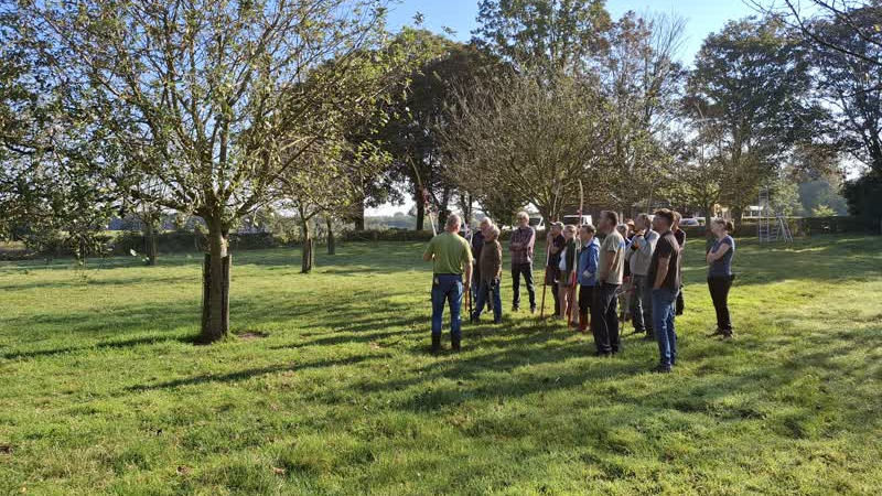 Snoeiworkshop erfbeplanting in America en Horst