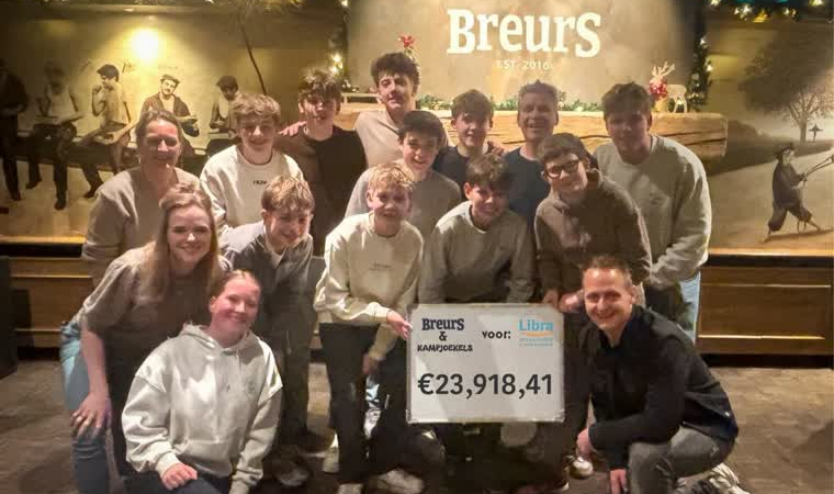 Actie voor Libra bij Café Breurs in Sevenum brengt €23.918,41 op