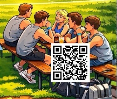 QR trivia team