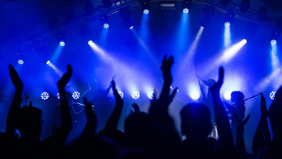 Evenement optreden concert podium