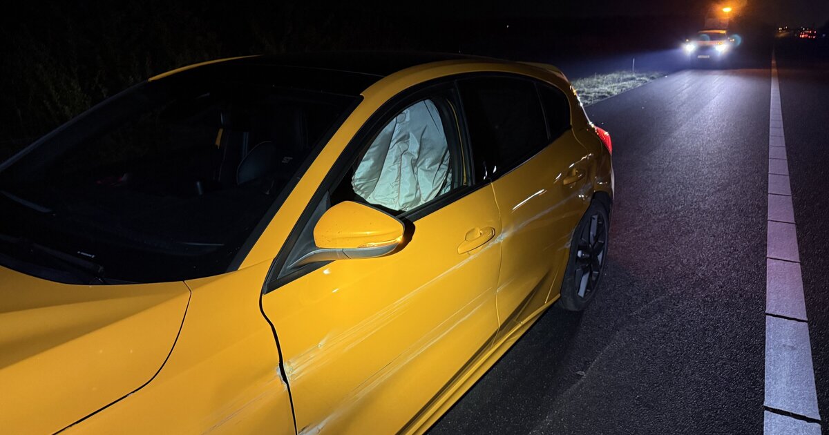 Eenzijdig ongeval op A73 bij Grubbenvorst, bestuurder meegenomen naar bureau