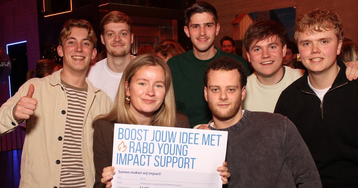 OJC Walhalla ontvangt 5.000 euro steun via Rabo Young Impact