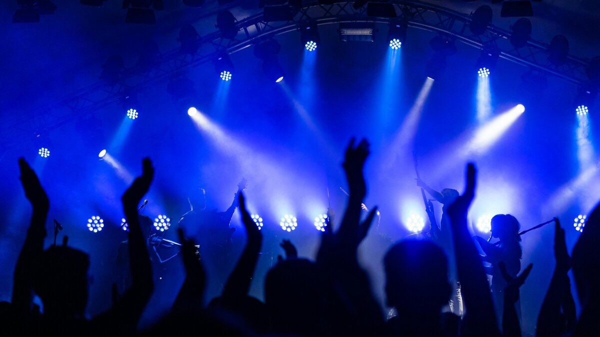 Evenement optreden concert podium