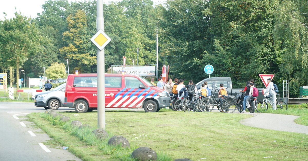 Ongeluk bij afrit A73 in Horst tussen auto en fatbike