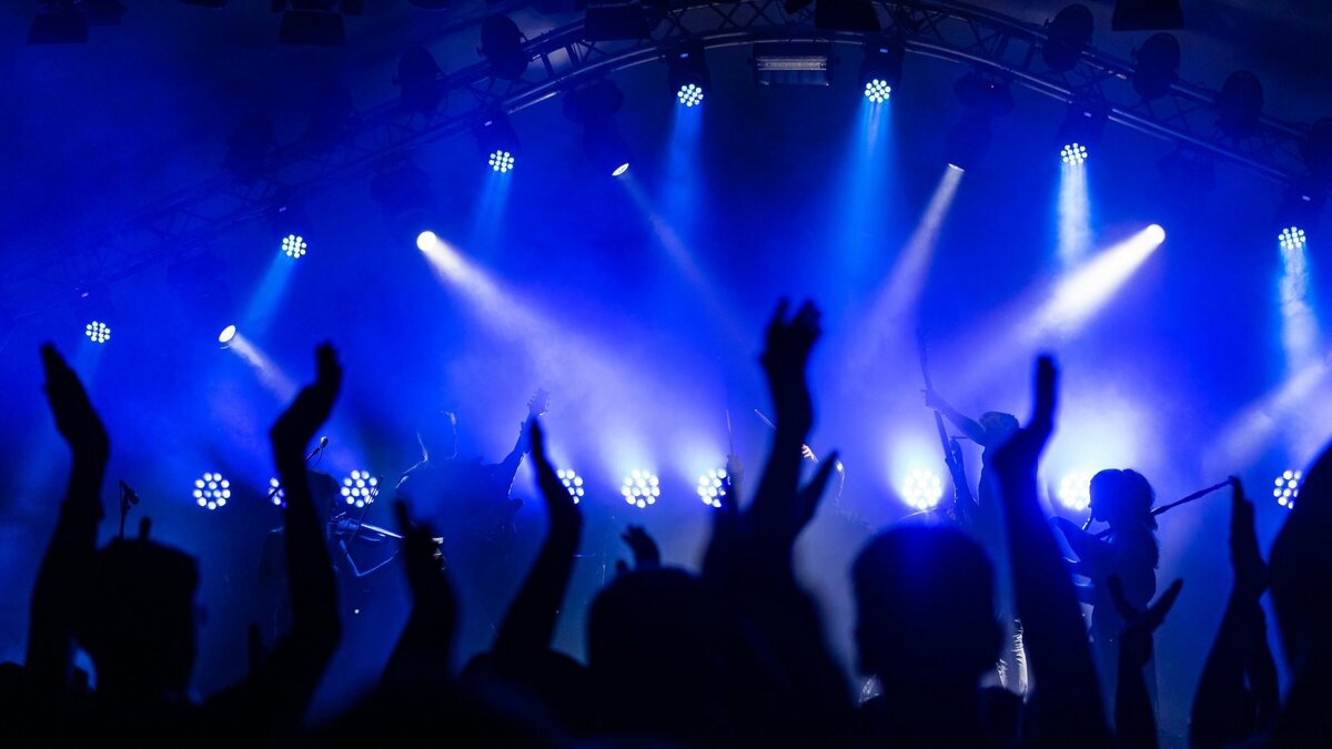 Evenement optreden concert podium