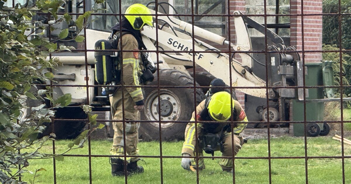 Gasleiding geraakt tijdens grondwerkzaamheden in Sevenum