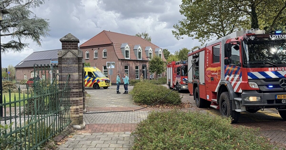 Liftbrand bij La Providence in Grubbenvorst snel onder controle