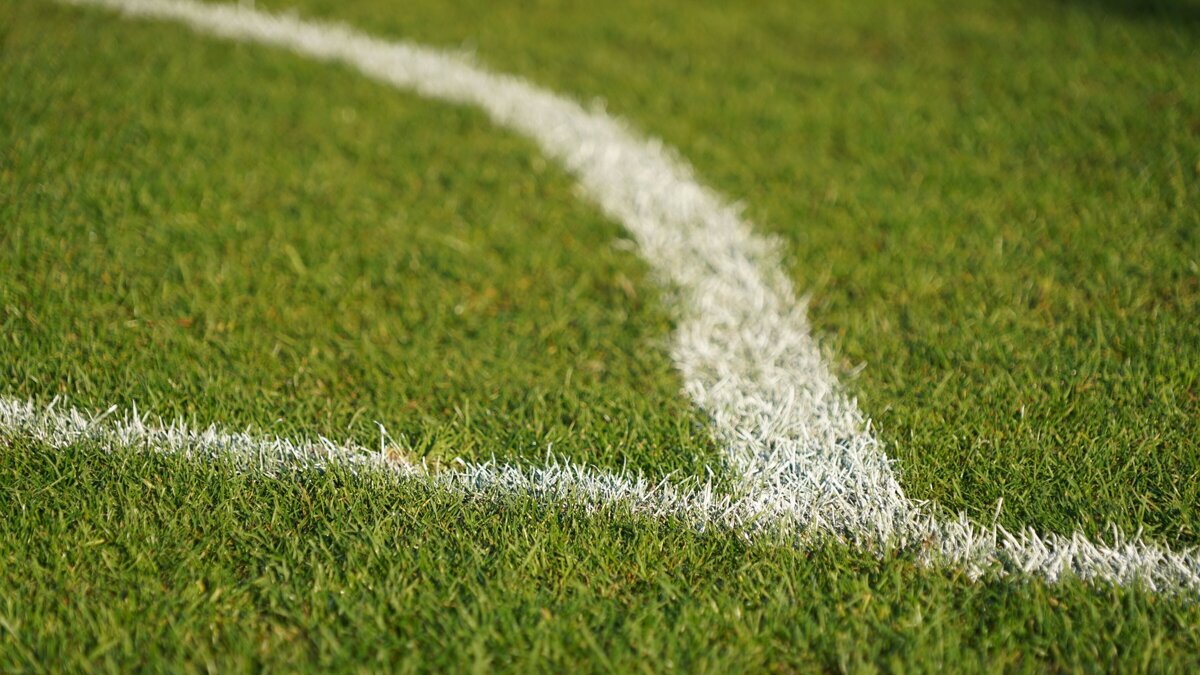 Voetbal veld