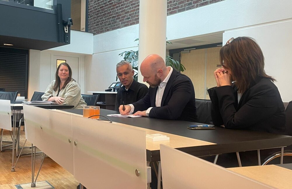 tekenmoment uitslag palmen