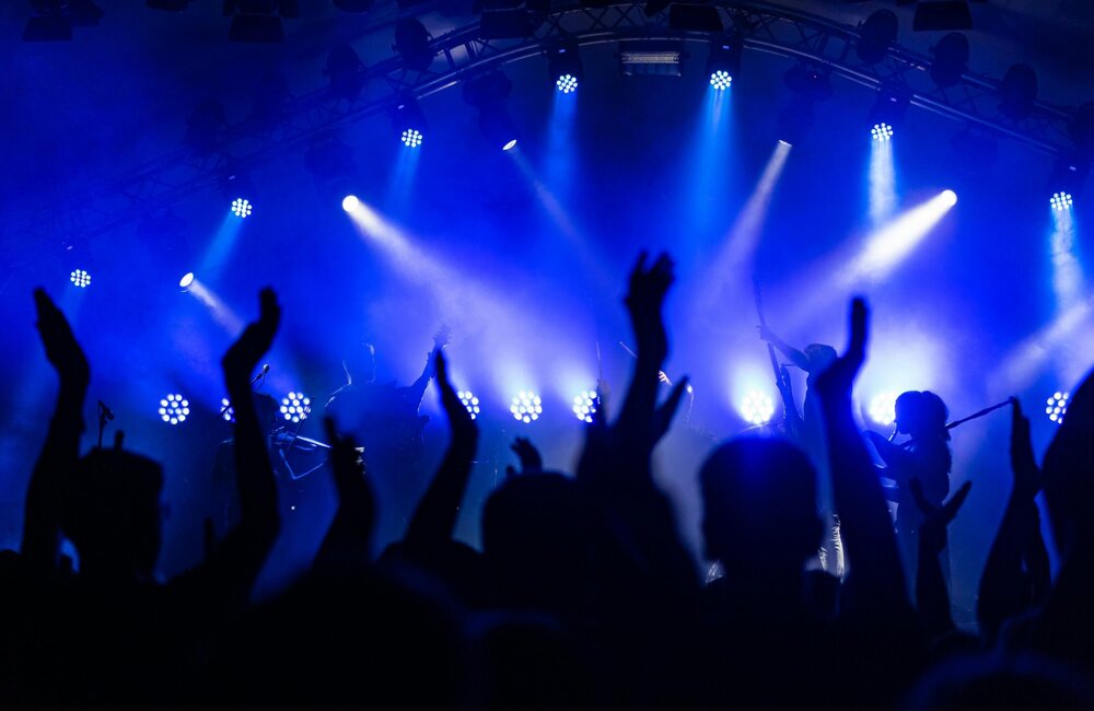 Evenement optreden concert podium
