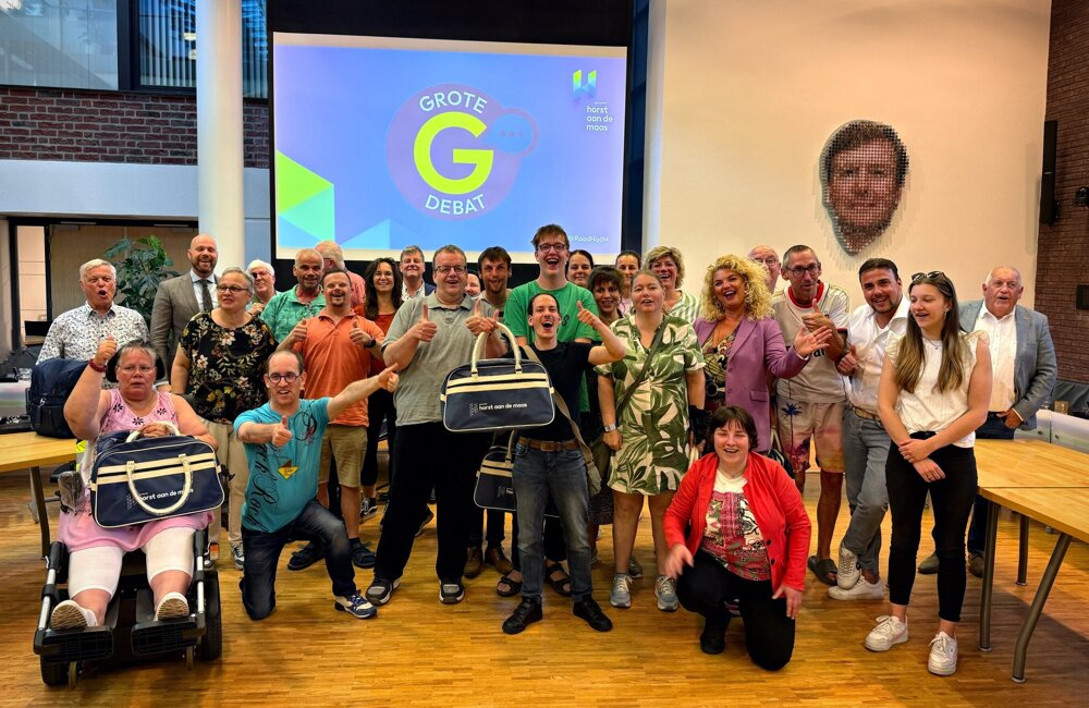 Groepsfoto G-Debat 2025