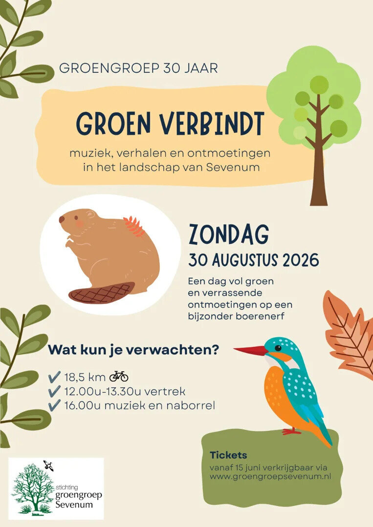 Groengroep Sevenum 30 jaar