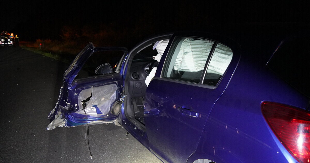 Ravage na ongeluk tussen twee personenauto's en vrachtwagen op A73