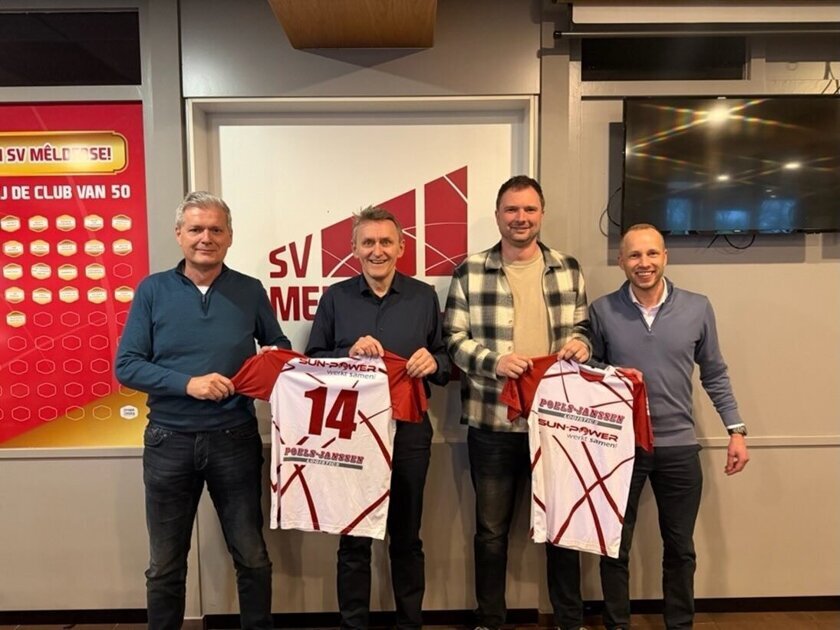 SV Melderslo verlengt samenwerking hoofdsponsoren met 3 jaar