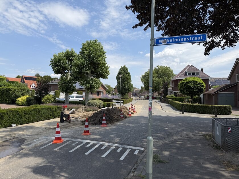 Leidingbreuk: ongeveer 40 woningen zonder water in Sevenum