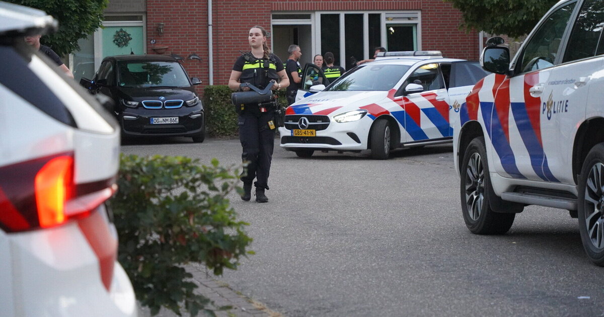 Veel politie bij aanhouding in Grubbenvorst
