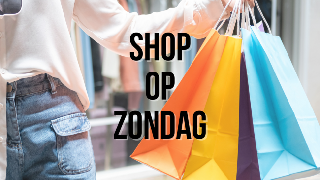Shop op zondag