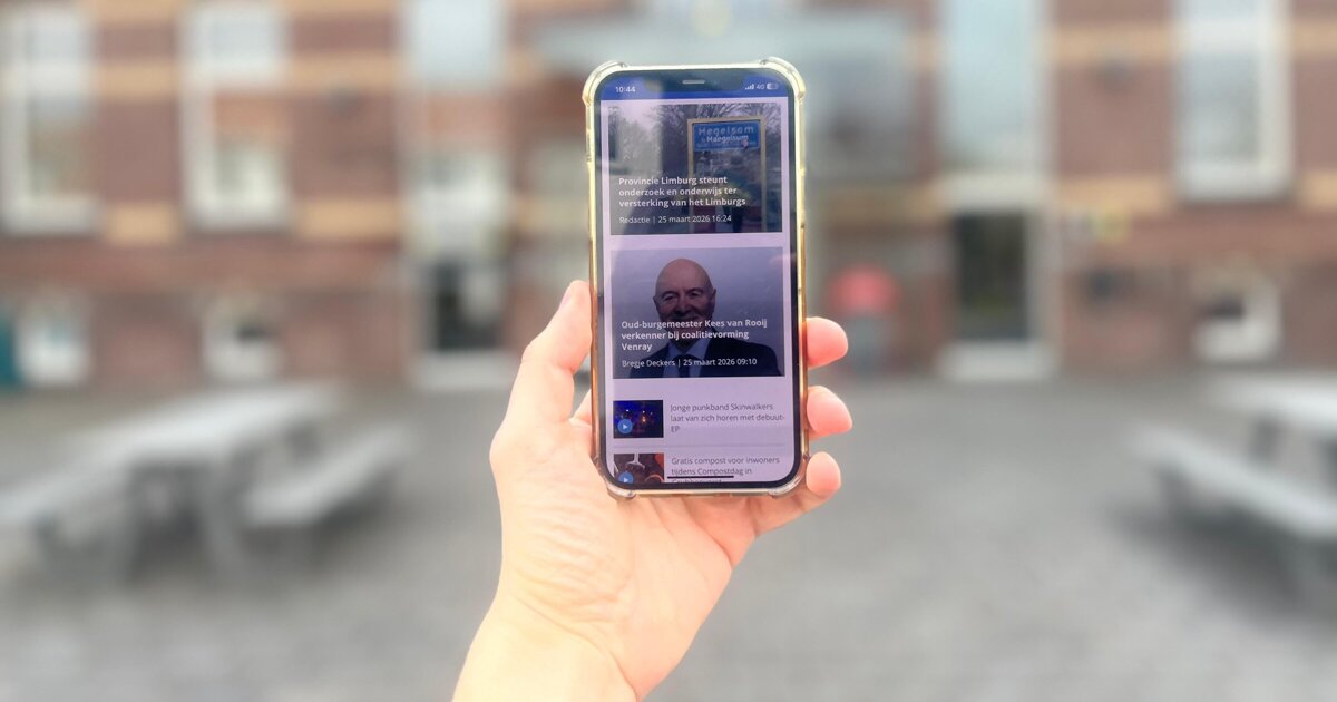 Het nieuws van Omroep Horst aan de Maas lees je nu ook via de officiële app