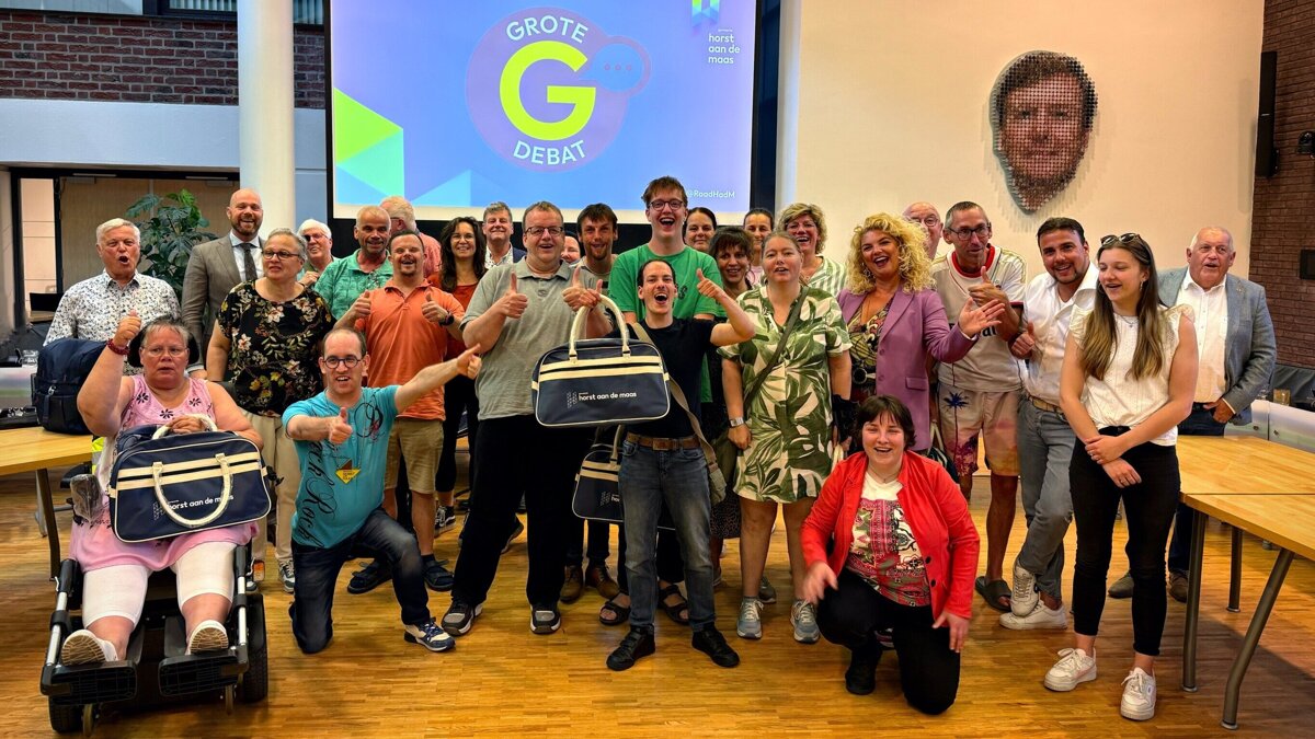 Groepsfoto G-Debat 2025