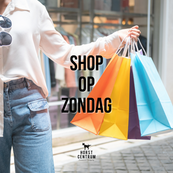 Shop op zondag