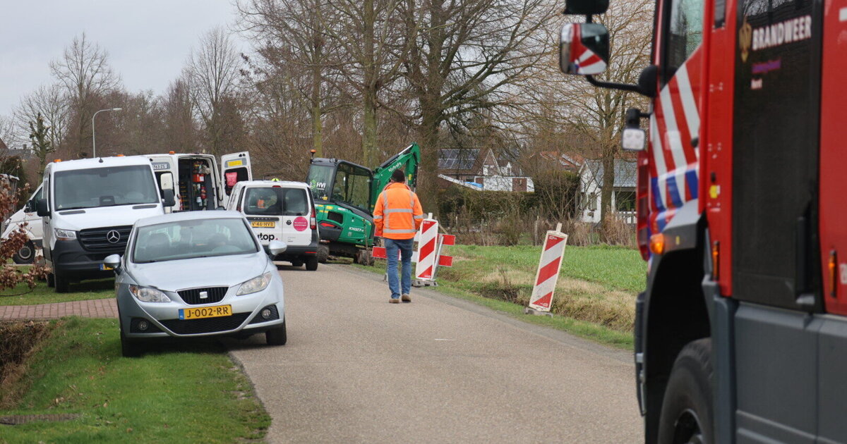 Gaslek in Hegelsom snel onder controle
