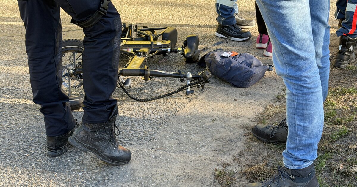 Fietser aangereden in Hegelsom, automobilist doorgereden