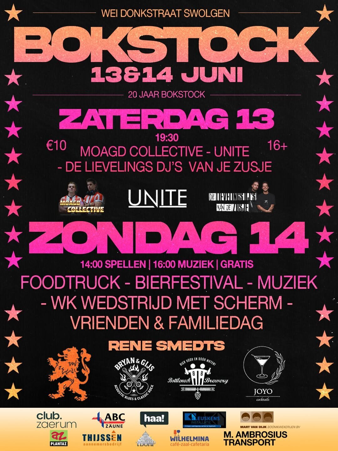 Bokstock poster