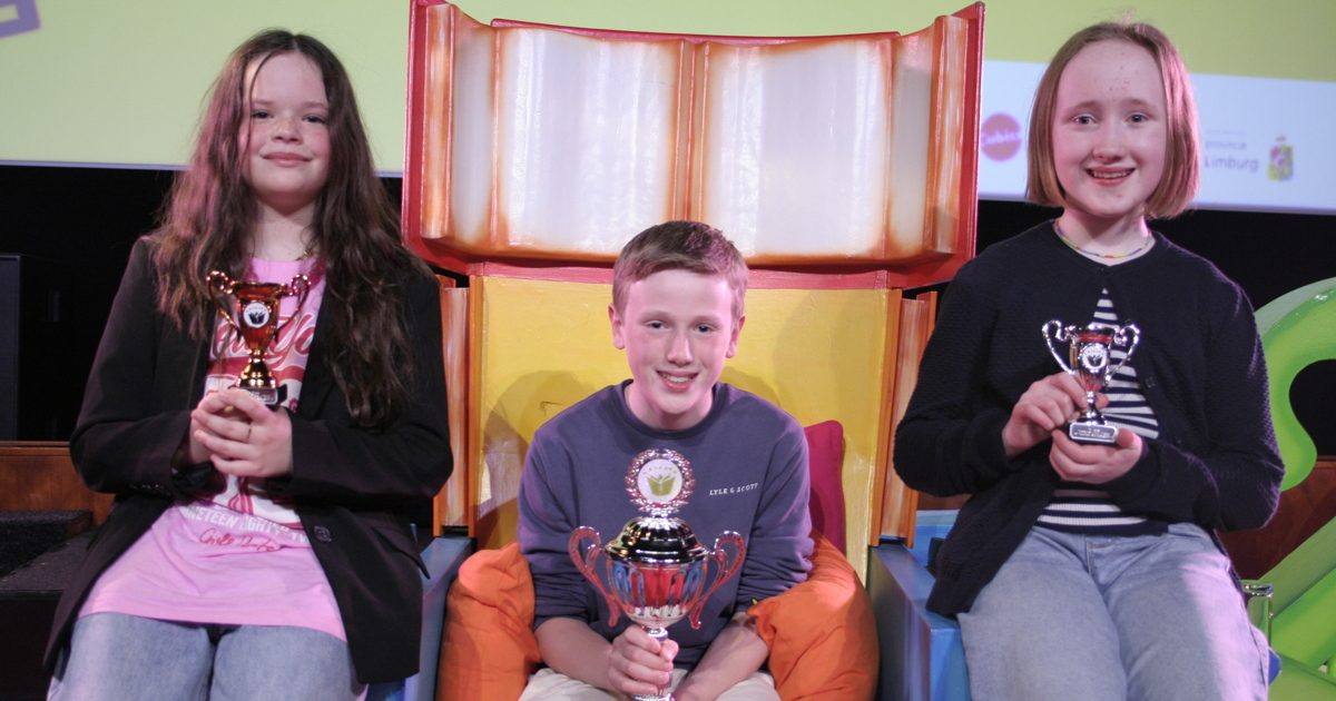 Meis Cornelissen derde bij Limburgse finale Nationale Voorleeswedstrijd